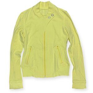 Lululemon Hoodie Yellow Jacket Size 4